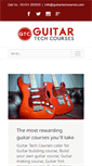 Mobile Screenshot of guitartechcourses.com